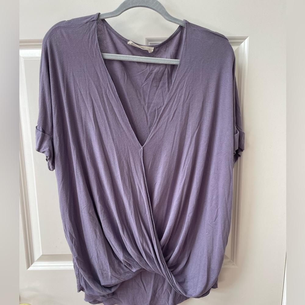 Lush Surplice Top